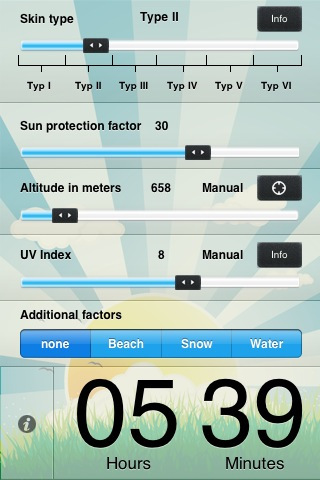 Следите за временем на солнце и уровнем воды в организме при помощи iPhone