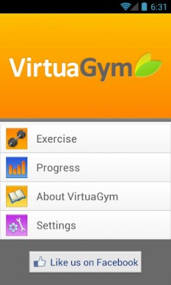 VirtuaGym для Android