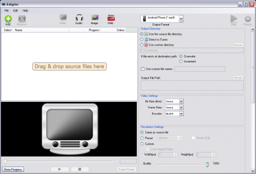 Универсальный конвертер для видео, аудио и изображений