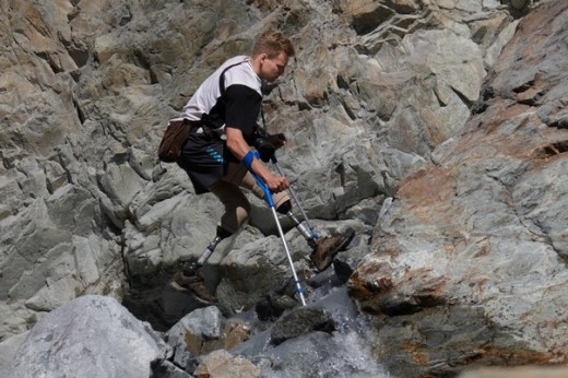 Сергей Александр потерял обе ноги в результате восхождения на Эльбрус