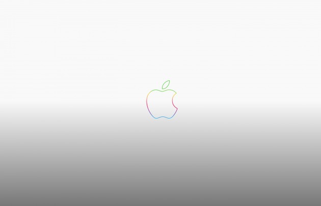 rainbow-apple-logo-anniversary-grey-wallpaper