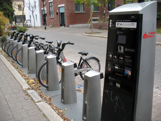 Монреальская система совместного использования велосипедов