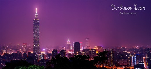 Ночной Тайвань