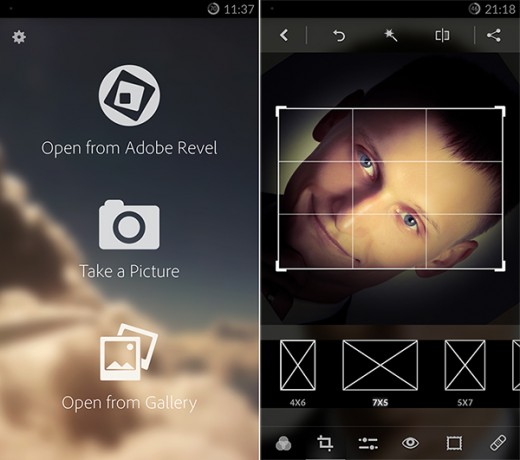 Adobe Photoshop Express Android App