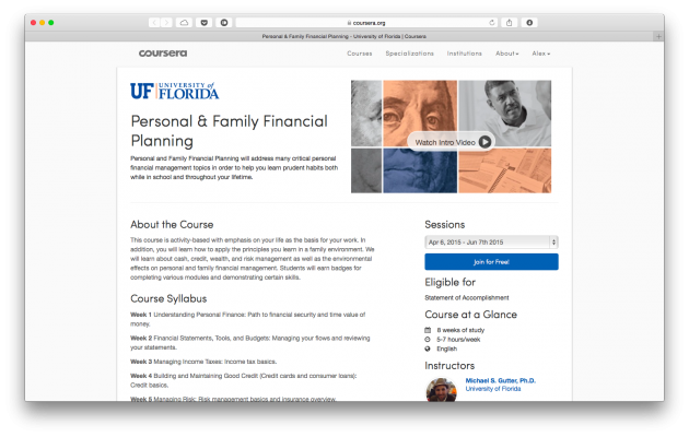 «Личное и семейное финансовое планирование»