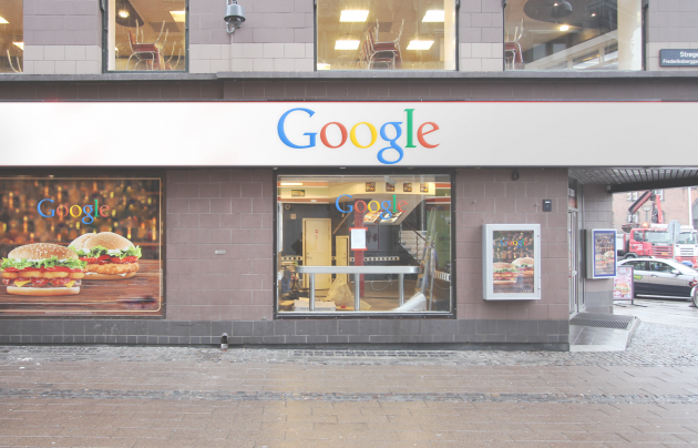 Google открывает собственную сеть фастфуда