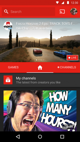 YouTube Gaming android 1