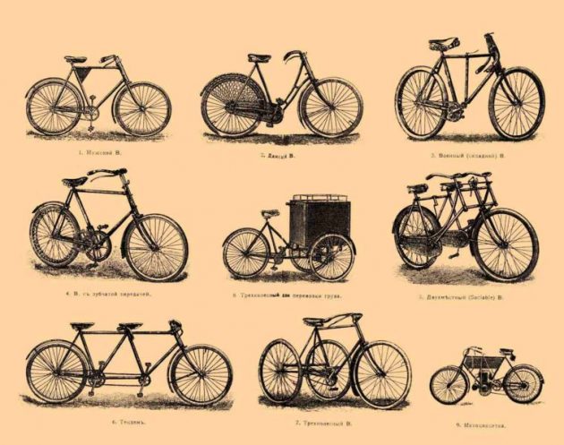 Прообраз велосипеда был запатентован в 1818 году