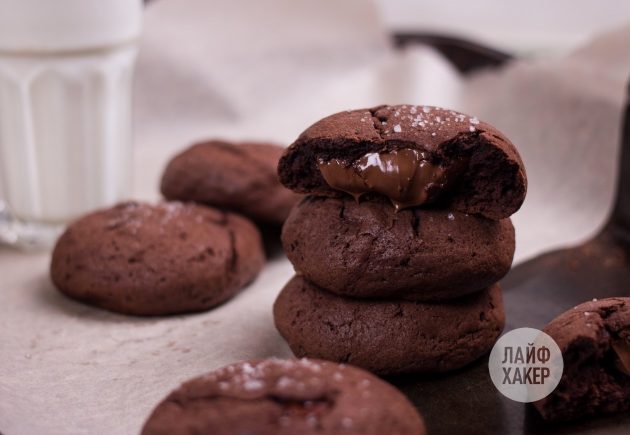 Идеи для завтрака: печенье с шоколадной пастой — дайте печенью охладиться