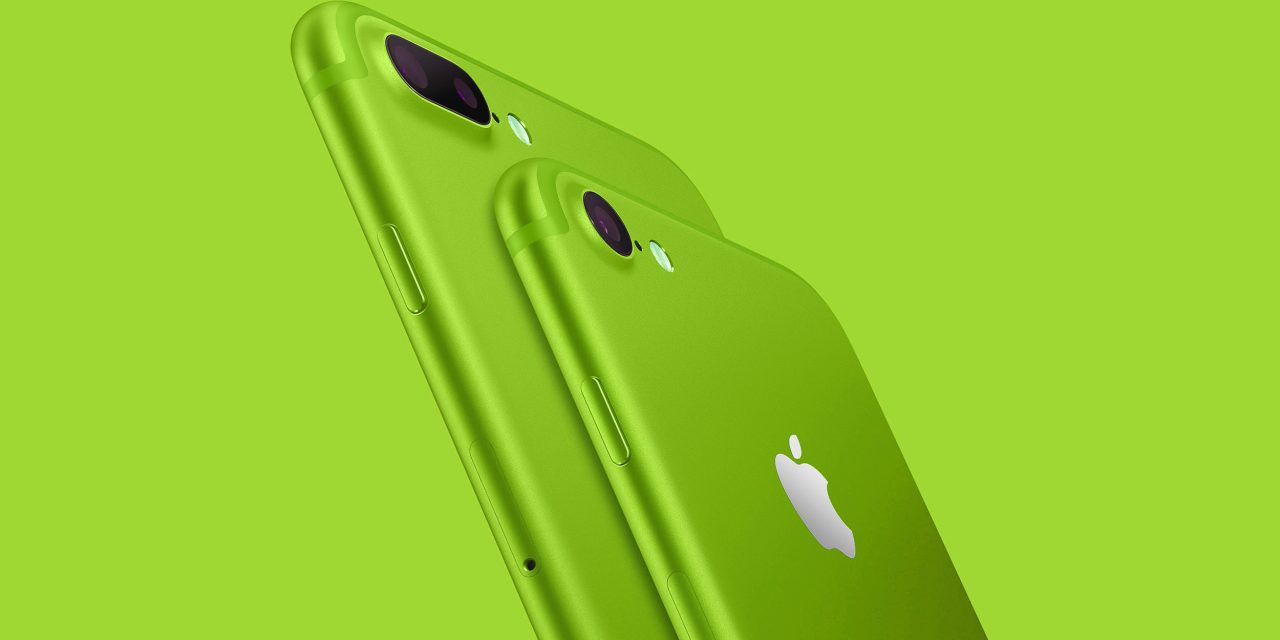 Iphone 7 Plus зеленый