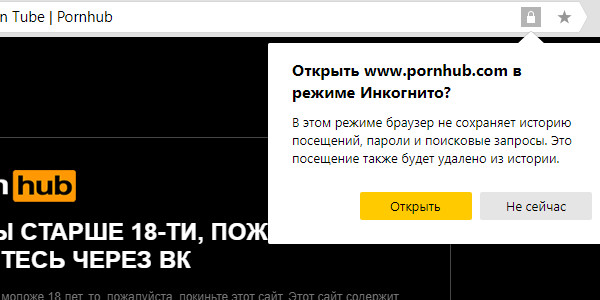 Режим Инкогнито Яндекс Браузер Порно