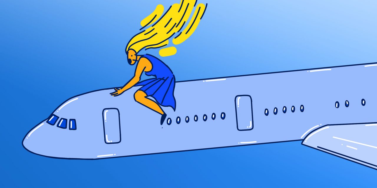 Карикатуры на самолеты