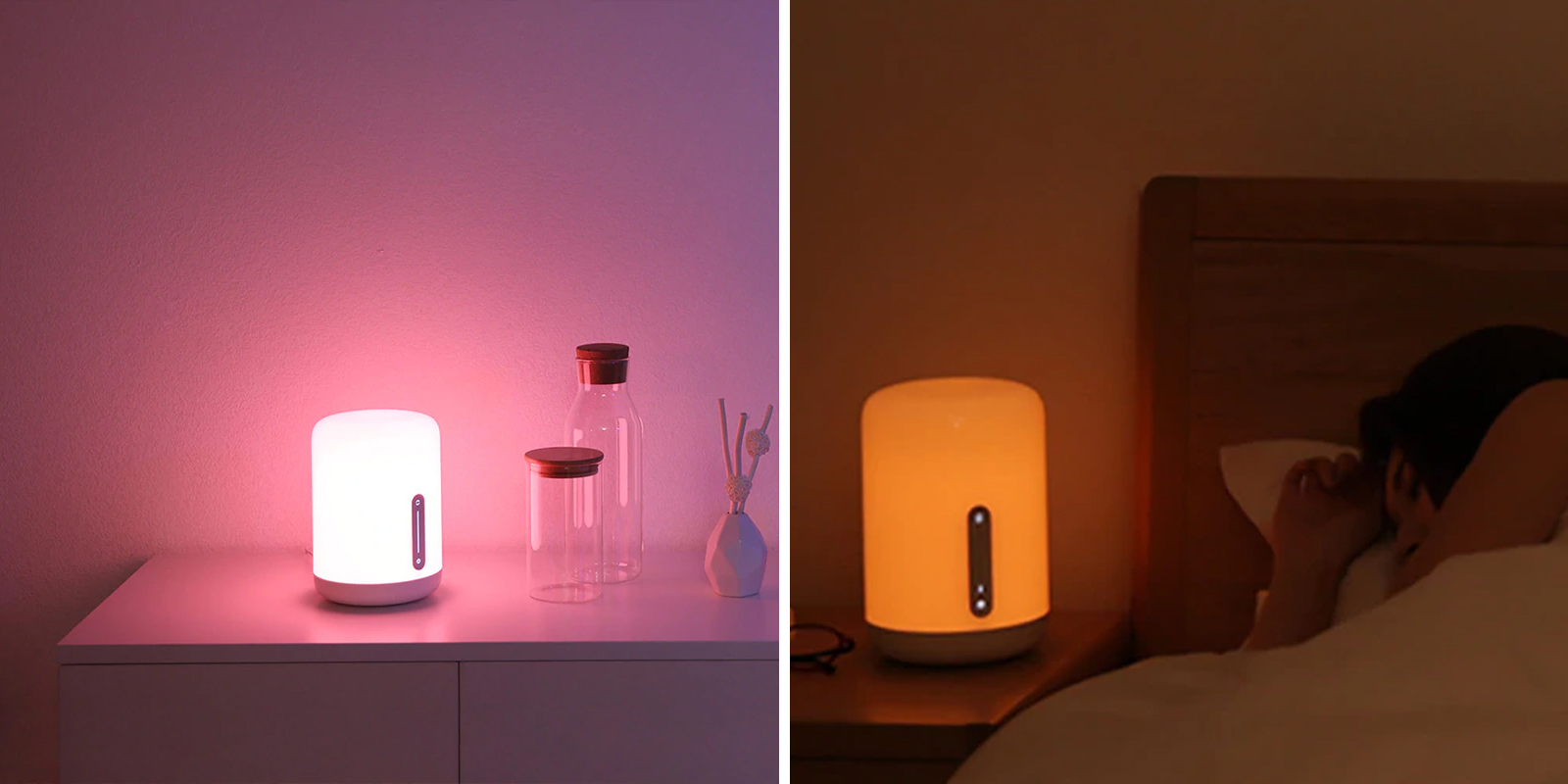 Ночник Xiaomi Bedside Lamp 2 будильник