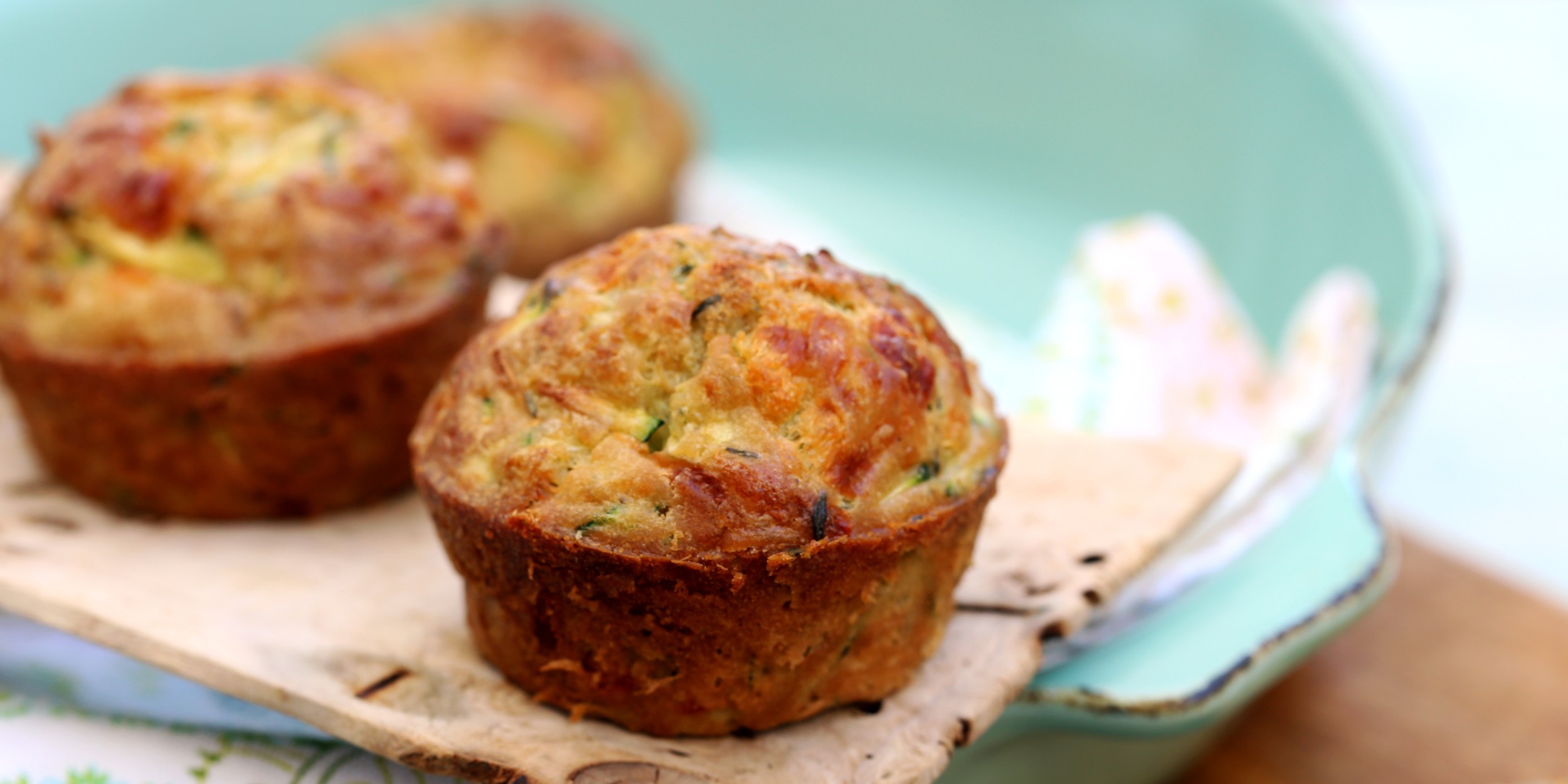 Кексы из кабачков