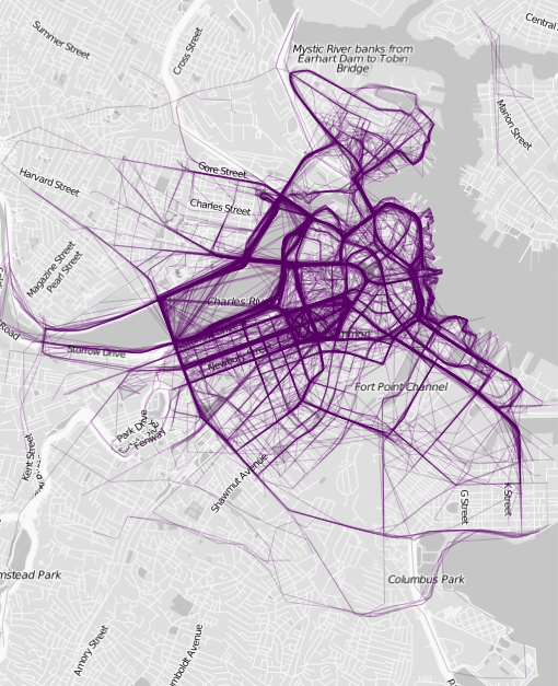Where people run — Boston