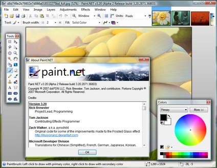 Paint.NET -- интуитивный и инновационный графический редактор
