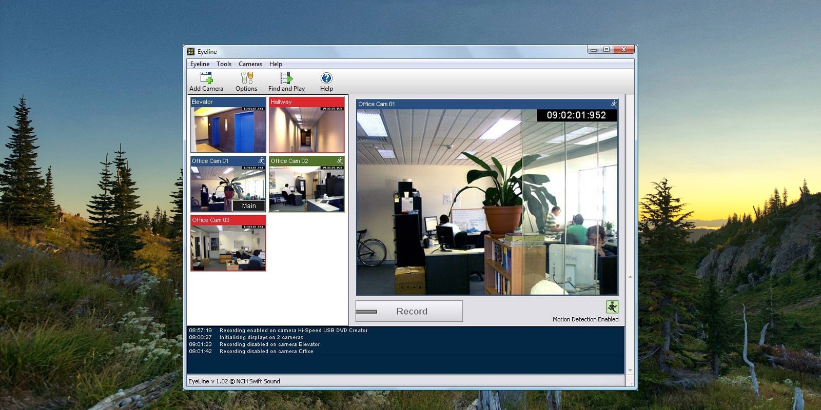 WebCam Monitor — программа для видеонаблюдения