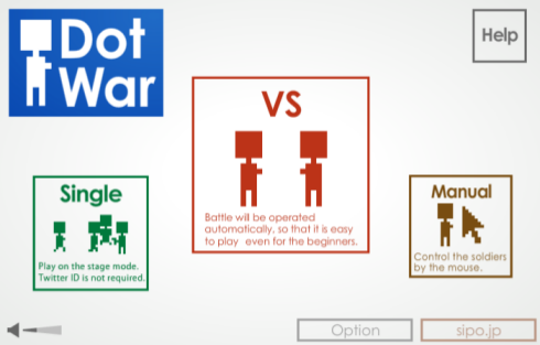 Dot War. Побоище среди пользователей Twitter можно устроить в трех разных режимах