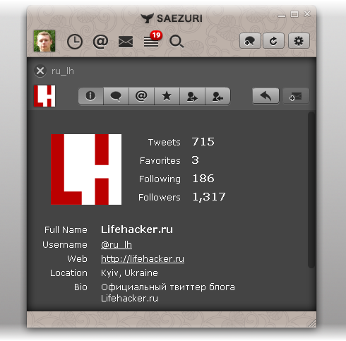 Saezuri - профиль пользователя