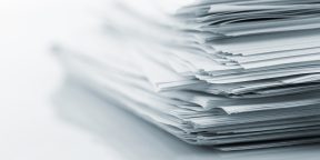 Офисный лайфхак — скрепляем листы бумаги