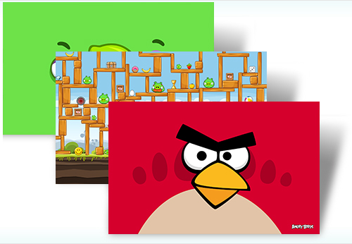 Тема Angry Birdsдля Windows 7 от Microsoft