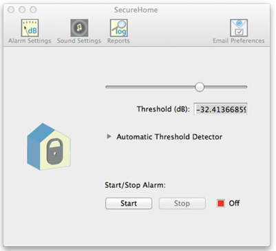 SecureHome – превращает ваш Mac в квартирного сторожа