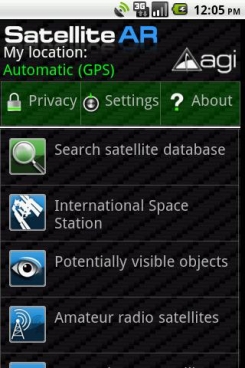 Satellite AR для Android позволяет видеть спутники над вашей головой