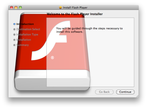 Фальшивый Flash отключает в Mac OS X защиту от вредоносных программ