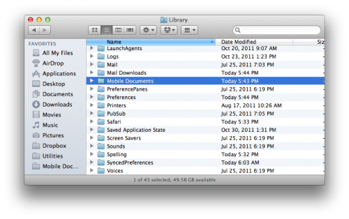 Скрытая особенность Mac OS X Lion позволяет синхронизировать любые файлы между маками