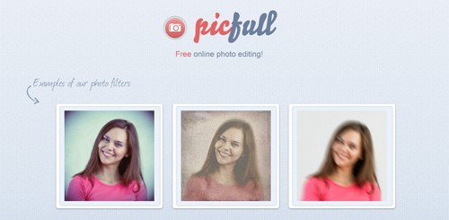 Picfull: наложение фотоэффектов онлайн