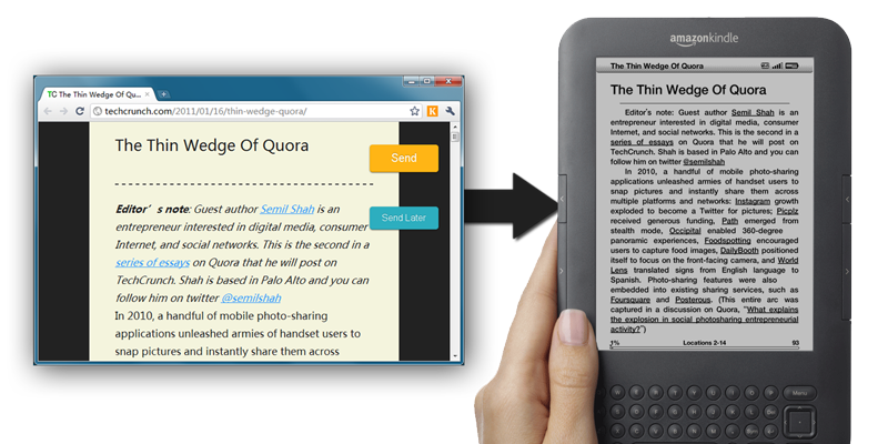 Как читать Google Reader на Kindle с удобством