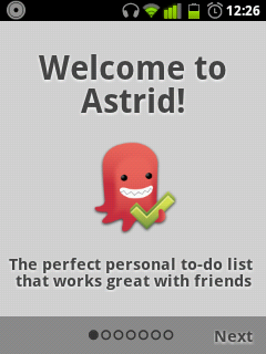 Astrid: удобный и функциональный ToDo менеджер для Android