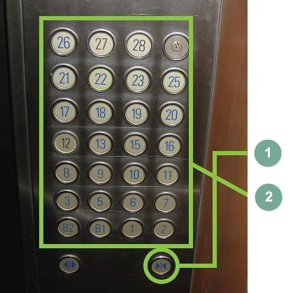 Как проехать на лифте на свой этаж без остановки