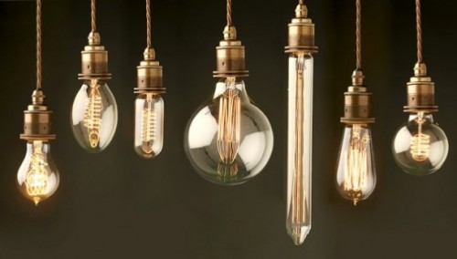 37 способов использования электрических лампочек в домашнем интерьере