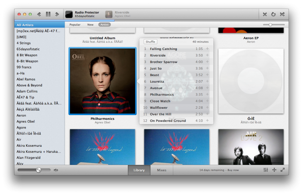 Sonora — альтернатива разжиревшему iTunes для Mac