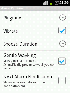 Senti Wayk: революционный будильник для Android