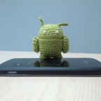 Как связать крючком маленького Android
