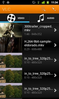Вышла бета-версия VLC Player для Android