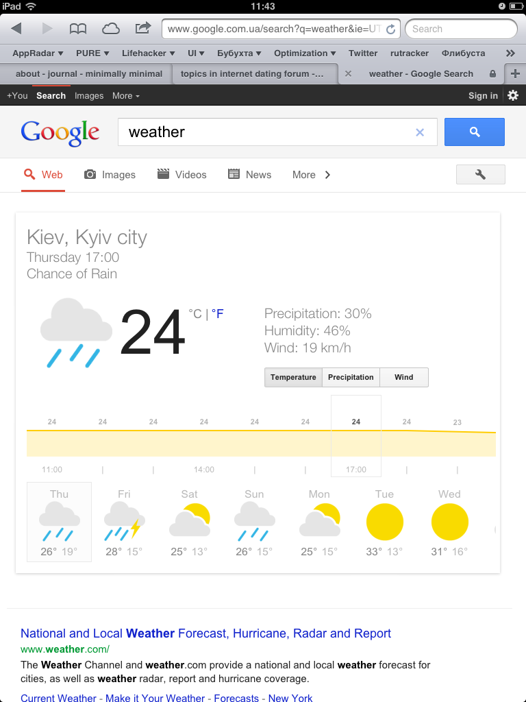 Окей google погода