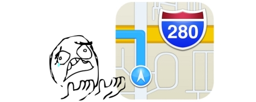 Приложение Google Maps может работать в iOS 6