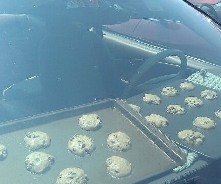 Готовим печенье в машине