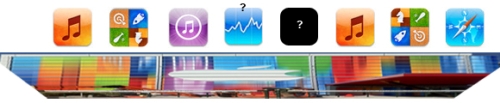 Воссозданный рекламный баннер презентации iPhone 5 в качестве обоев для Mac, iPhone и iPad