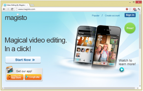 Magisto - видео-редактор с поддержкой мобильных устройств