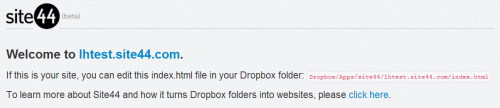 Как хостить свой сайт на Dropbox
