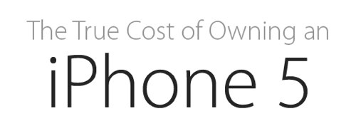 ИНФОГРАФИКА: Сколько на самом деле вам будет стоить iPhone 5