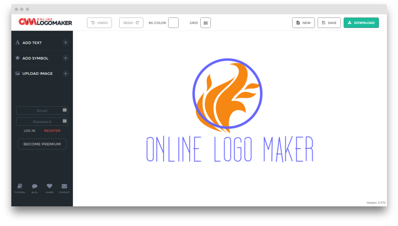 Создать логотип по фото онлайн бесплатно