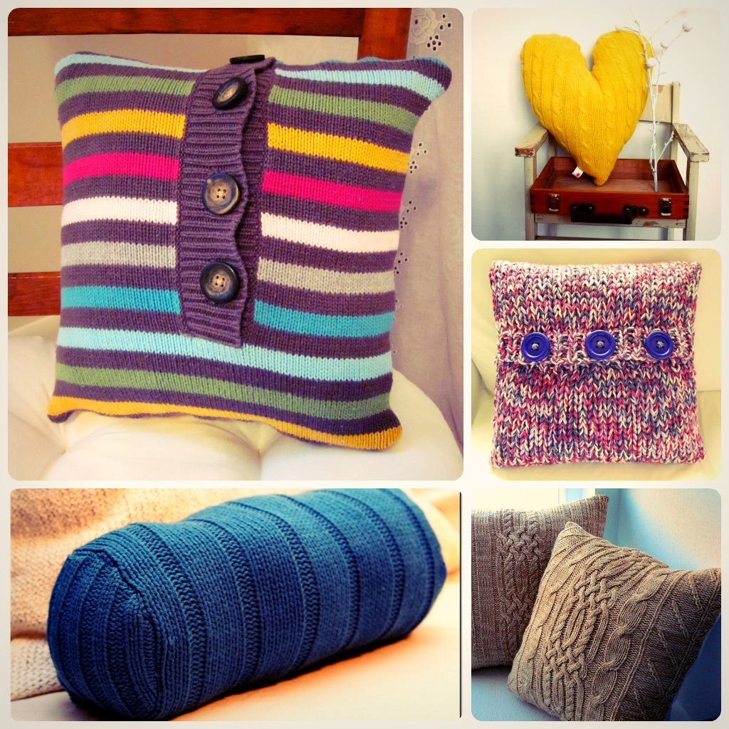 Как сшить стильную наволочку на декоративную подушку из старого свитера