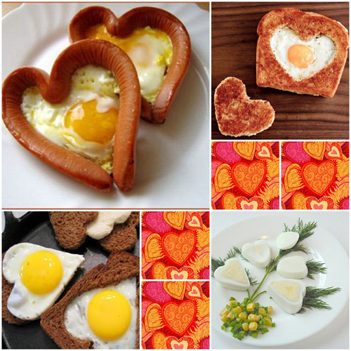 Завтрак на 14 февраля. 2 простых рецепта на день всех влюбленных.