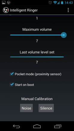 Автоматическое изменение громкости рингтона на Android