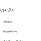 Как облегчить сохранение документов в  Dropbox в Office 2013